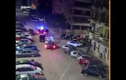 سيارات شرطة تجوب شوارع "فيصل والهرم" في ثاني أيام حظر "كورونا"