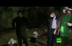 إجلاء مدمني مخدرات من شوارع  طهران ونقلهم إلى مراكز إيواء خاصة