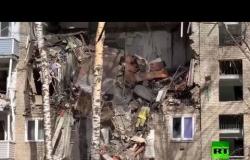 انفجار للغاز في مبنى سكني في مقاطعة موسكو