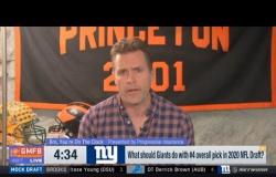 Kyle Brandt "discusses" What should Giants do with #4 overall pick in 2020 NFL Draft? | GMFB