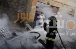 السيطرة على حريق في مخزن أحذية بمنطقة ” السيد البدوي” بطنطا