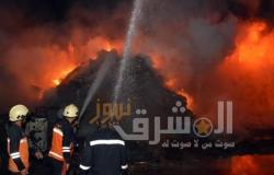 إخماد حريق بصيدلية في بورسعيد