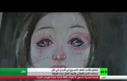 تزايد حالات العنف الأسري في الأردن