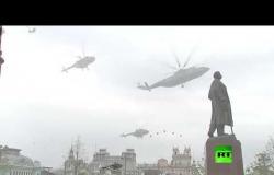 خمس وسبعون مروحية في سماء موسكو في الذكرى الـ75 للنصر على النازية