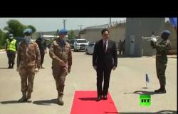 رئيس الحكومة اللبنانية يزور مقر اليونيفيل