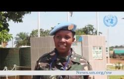 Mwanajeshi mwanamke, Private Anna Malima Musa anavyohudumu katika  TANZBATT 7 DRC