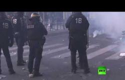 مواجهات بين الشرطة والمحتجين أثناء مظاهرة منددة بالعنصرية وعنف الشرطة في باريس