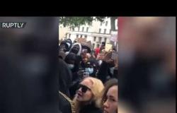 فيديو.. مادونا تفاجئ المتظاهرين