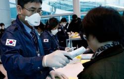 كوريا الجنوبية تسجل 45 إصابة بكورونا