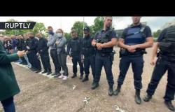 الشرطة الفرنسية تتظاهر ضد قرار الحكومة