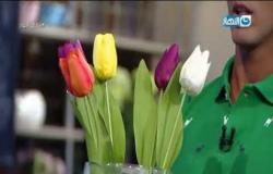 شارع النهار| شكل بوكيه الورد الصناعي مع منسقة الزهور سهي يوسف