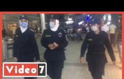 حمله ليليه بقيادة الشرطة النسائية علي السينمات وشوارع القاهرة