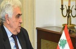 وزير الخارجية اللبناني يعتزم تقديم استقالته الإثنين