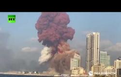 مشاهد جديدة للحظة انفجار بيروت