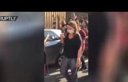 حشود غاضبة تهاجم وزيرة العدل اللبنانية