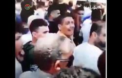 لحظة تشييع 3 جثامين من ضحايا انفجار بيروت في محافظة الغربية