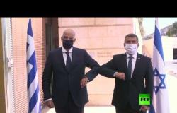 وسط توتر شرق المتوسط .. وزير خارجية إسرائيل يستقبل نظيره اليوناني