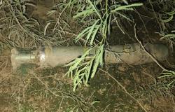 بالصور: جازان.. العثور على جسم صاروخ في أحد الأودية جرفته سيول منقولة من الأراضي اليمنية