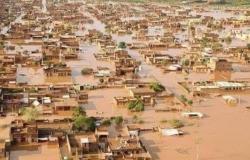 فيضانات السودان تتسبب بتدمير 100 ألف منزل ووفاة وإصابة 147 شخصًا ونفوق 5482 من الماشية