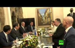 وزير خارجية أمريكا بومبيو يصل قبرص ويلتقي نيكوس أناستاسيادس