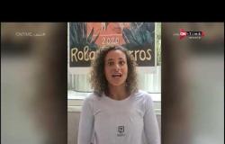 ملعب ONTime - رسالة ميار شريف بطلة التنس قبل مباراتها في "رولان جاروس"