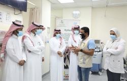 مجمع الملك عبدالله الطبي يستضيف حملة جامعة جدة الوطنية للتبرع بالدم