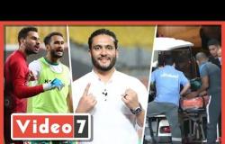 الدكش يكشف سبب اشتباك لاعبي المصري والزمالك وما فعله جمهور بورسعيد