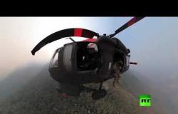مروحيات عسكرية أمريكية تشارك في مكافحة حرائق غابات كاليفورنيا