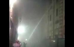 قوات الحماية المدنية تسيطر على حريق بالجامع الأزهر