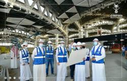 وزير النقل يتفقد مطار الملك خالد الدولي للتأكد من الخطة التشغيلية للمشاريع
