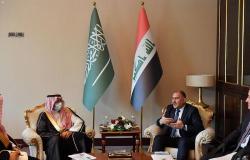"الخريف" يبحث مع وزير الصناعة العراقي سبل تعزيز التعاون المشترك