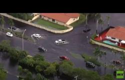 عاصفة "إيتا" تغرق شوارع فلوريدا الأمريكية بالسيول