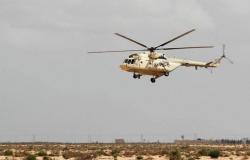 مصر.. مقتل 7 جنود في تحطم مروحية في سيناء