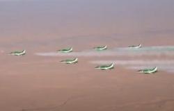 شاهد.. عرض جوي غير مسبوق لطائرات "السعودية" احتفاءً بقمة العشرين
