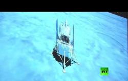 هبوط مركبة الفضاء الصينية على سطح القمر