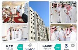 وزير الإسكان يتفقد عددًا من مشروعات ومخططات برنامج "سكني" في مكة المكرمة