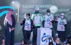 24 فائزًا في النسخة الأولى لبطولة السعودية للتجديف في جدة