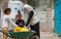 استمرار مشروع المياه والصرف والنظافة الصحية في اليمن