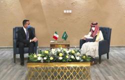 وزير الخارجية يستعرض مع نظيره الإيطالي ثمار رئاسة السعودية مجموعة العشرين