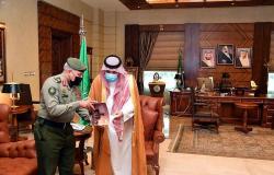محافظ جدة يستقبل مدير "الجوازات" بمنطقة مكة ويتسلم تقريرها السنوي