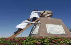 "السياحة والآثار": حملة لتنظيف وصيانة التماثيل بميادين جميع المحافظات