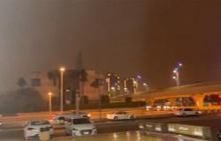 الرياض تشهد أمطاراً مسائية تنعش أجواءها الشتوية