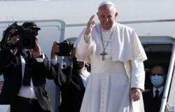بابا الفاتيكان يغادر بغداد بعد ثلاثة أيام زار فيها خمس محافظات عراقية