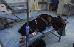 شاهد .. إصابة امرأة بجروح خطيرة إثر استهداف الحوثي للمدنيين بالحديدة
