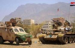 مدفعية للجيش اليمني تدمر آليات قتالية تابعة للمسلحين الحوثيين شرق تعز