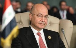 الرئيس العراقي : الملك عبدالله مهتم بالملفات المشتركة
