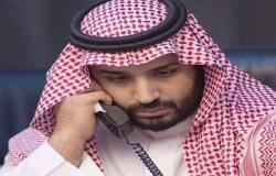 الامير حسين يتلقى اتصالا من ولي العهد السعودي الامير محمد بن سلمان