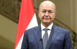 الرئيس العراقي يكشف الأسباب الحقيقية لكارثة مستشفى ابن الخطيب ببغداد