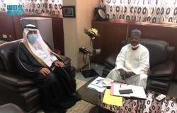سفير السعودية لدى النيجر يلتقي وزير التوظيف والضمان الاجتماعي النيجري