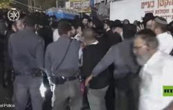 بالفيديو.. مقتل 45 من المتطرفين اليهود وإصابة العشرات في تدافع أثناء احتفال ديني عند سفح جبل الجرمق